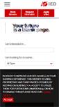 Mobile Screenshot of ied.edu